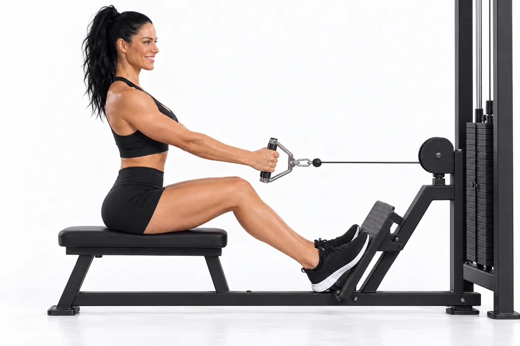 Seated Cable Row, frame 1 of 2