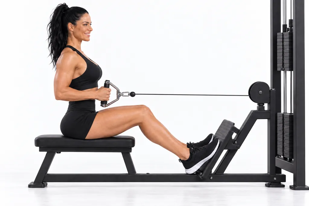Seated Cable Row, frame 2 of 2