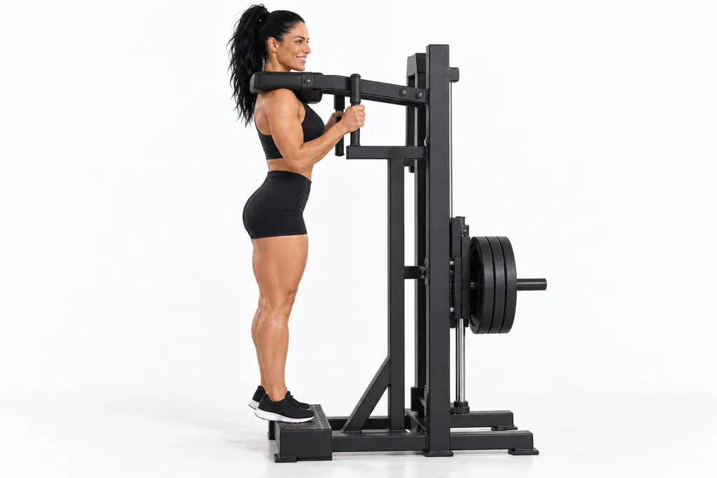 Machine Calf Raise, frame 1 of 2