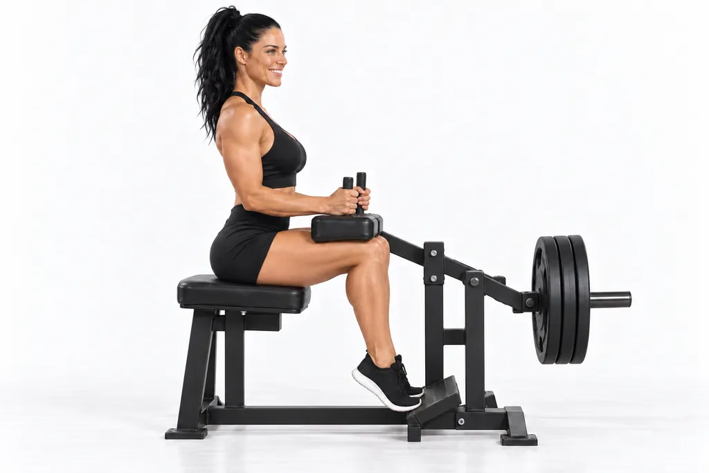 Seated Calf Raise, frame 2 of 2