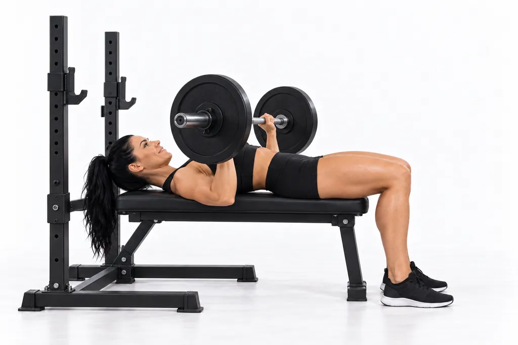 Barbell Bench Press, frame 2 of 2