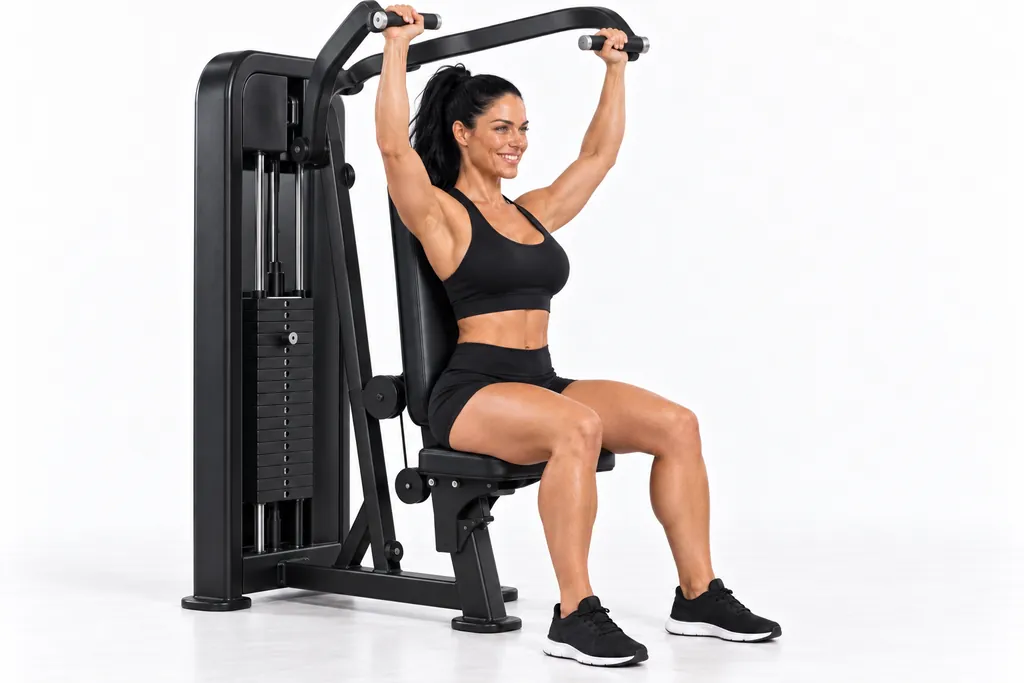 Machine Shoulder Press, frame 2 of 2
