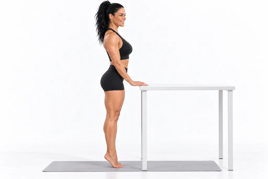 Standing Calf Raise, frame 2 of 2